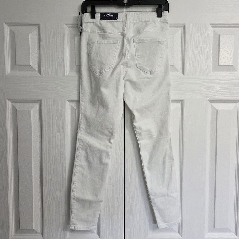 Hollister High Rise White Jegging Women's Size 5 Short NWT - Picture 5 of 9
